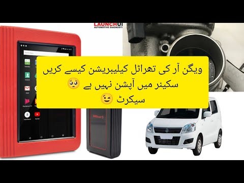 Throttle Calibration Tutorial with Launch X431 Pro | Step-by-Step Guide" Wagon R