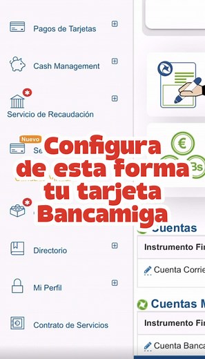 La tarjeta de débito de Bancamiga tiene una configuración bastante útil para sus clientes. #economia #finanzaspersonales #banco #mastercard #tdd