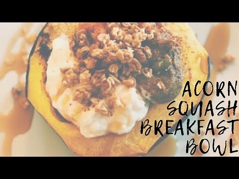 How to Make an Acorn Squash Breakfast Bowl Recipe | Whole30 Fall Pumpkin | GENIUS BAKING