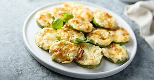 Courgettes gratinées au parmesan au Airfryer