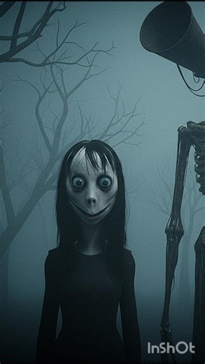 Momo horror short 😱 | Internet Ki Sabse Khaufnaak Chehra!"#momo#viral #horror#creepy