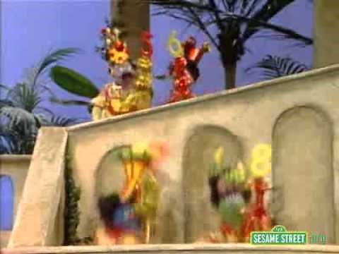 Classic Sesame Street El Numero Comparsa