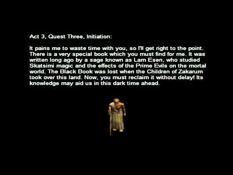 Diablo II - Alkor - All Speech Files