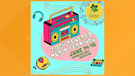 Check out some live music with dad at the 56th Annual Geneseo Music Festival June 14-16