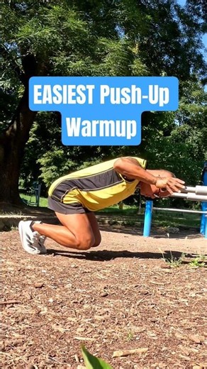 Easy Stretch And Push-Up Warmup