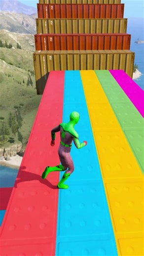 GTA 5 Epic Ragdolls | Spider-Man Jumps/Fails ep. 3180