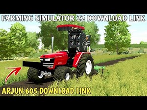 farming simulator 22 Indian mod challenge Hindi Arjun full modified tractor download link free