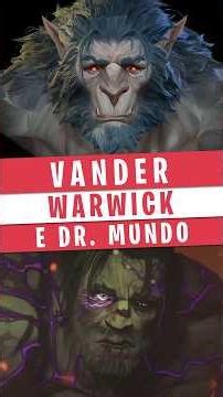 Vander de Arcane was Dr. Mundo and Warwick??? #lol #leaguepartner #riotgames