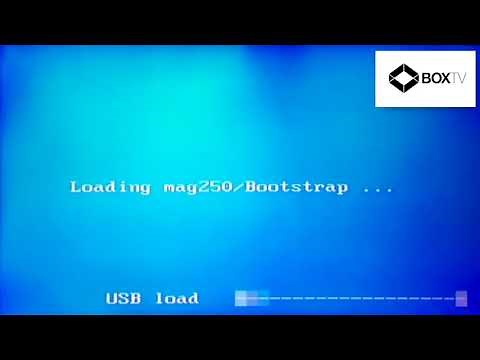 How to flash a MAG box 250 254