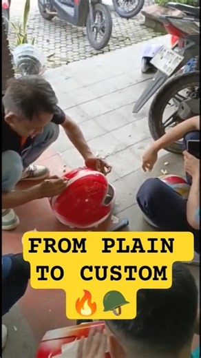 HELMET PATTERN INSTALL PROCESS|STEPBY STEP#helmetrestoration#customhelmet #helmetpattern #shorts#FYP