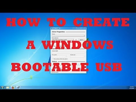 How to Create a Windows Bootable USB