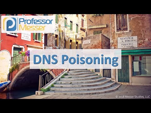 DNS Poisoning - CompTIA Network+ N10-007 - 4.4
