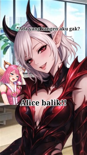 Alice is back😄 #mlbb #mobilelegends #mlbbmeme