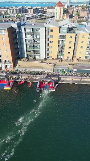 Ironman 70.3 Swansea: Exciting Swim Start Highlights