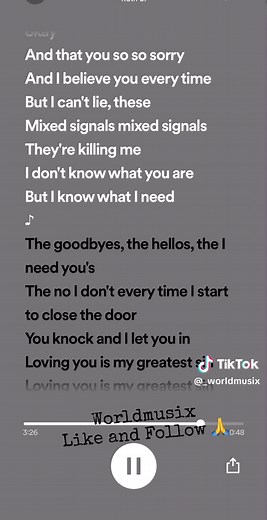 Mixed Signals (Lyrics) - Ruth B.