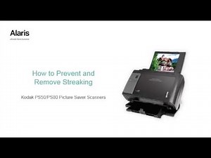 Preventing Streaks with the Kodak Picture Saver Scanning System PS50/PS80