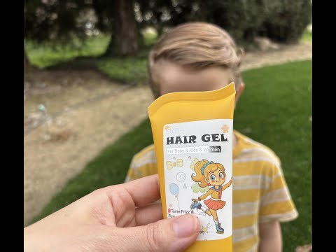 Reviewing this gentle kids hair gel! Samnyte