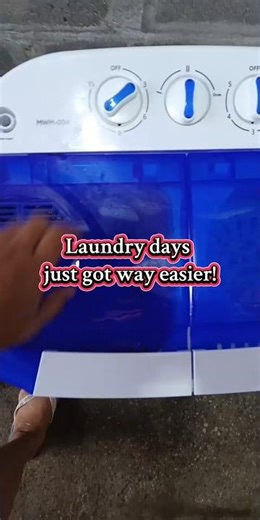 Mini but MIGHTY! 🌀 8.5kg Twin Tub Washing Machine You