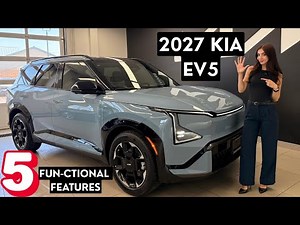 2027 Kia EV5 - 5 FUNctional Features!