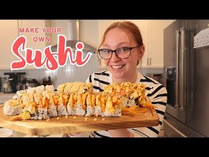 Beginner Sushi at Home (No Raw Fish, Budget Friendly & EASY!)