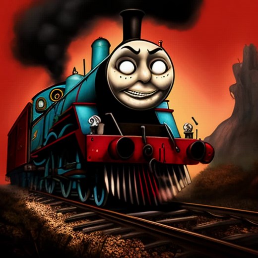 Creepy Thomas Train Transformation | Spooky Thomas.exe Video