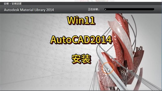 在Win11上安装AutoCAD2014