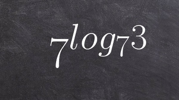 How to use the rules of logarithms to evaluate a log