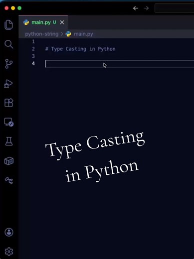 Python Type Casting #python #pythonprogramming #programming #coding #AI