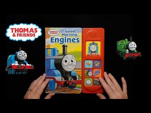 Thomas and Friends: Good Morning, Engines - Read Aloud Play-a-sound Book for Children and Toddlers