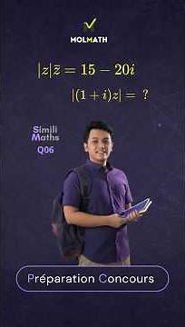 Simili Q06 Complexes | Correction