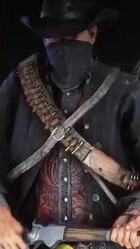 RDR2 Train Robbery Setup | Arthur, Sean, John & Charles Deliver the Oil Wagon #rdr2clips