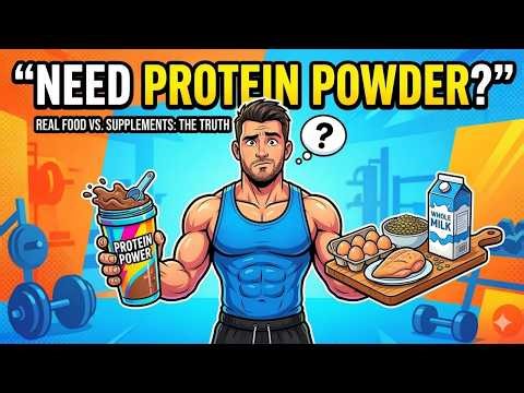 Do You REALLY Need Protein Powder to Build Muscle? 💪