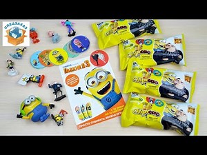 ФИШКИ ГАДКИЙ Я 3. ЦЕЛАЯ КОРОБКА КРУАССАНОВ. МИНЬОНЫ DESPICABLE ME 3. CHIPICAO | СПЕЦЗАКАЗ