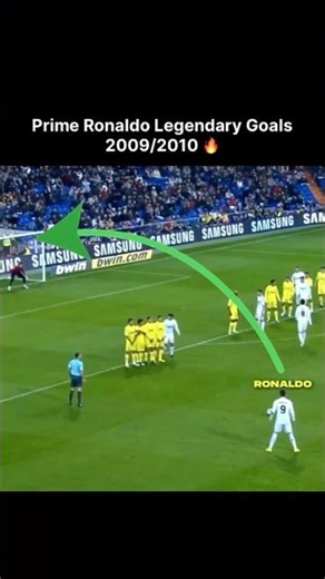 Prime Ronaldo Legendary Goals 2009/2010 ⚡️