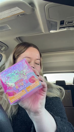 sugar squishy cube from walmart LMAO i love it 10/10 #squishycube #walmartfinds #fidgettoys #squishytoys #stressball