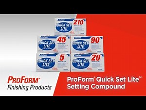 ProForm Quick Set Lite Setting Compound