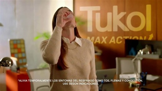 Tukol Max Action TV Spot, 'Síntomas graves'