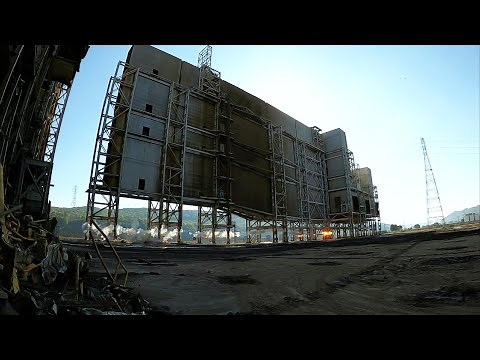 B&B Wrecking - W.H. Sammis Powerplant Wall of Ductwork DETONATION - Stratton, Ohio, 11/2024