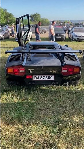Lamborghini Countach Start Up