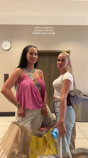 My lil boo thang 🦋 I wish you guys could see the looks we got 😆🤣 #fyp #viral #bff #bestie #bestfriend #bestfriendscheck #bffs #funny #humor #shopping