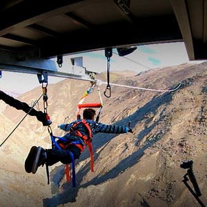 The thrill of the Nevis Catapult. #NZMustDo | 100% Pure New Zealand