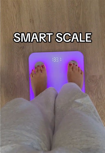 This smart scale is this key to stick to your habits all of 2026 ##smartscale##bodycompositionscale##bluetoothscale##bmiscale##fitnessgoals