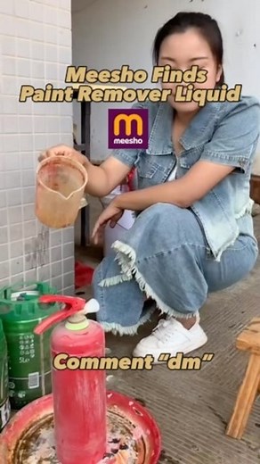 120K views · 338 reactions | Say goodbye to stubborn paint stains effortlessly with our top-quality paint remover! #HomeImprovement #DIYProjects #PaintRemover #HomeCleaning #StainRemoval #PaintingEssentials #EasyCleaning #Renovation #ToolKit #HouseholdHacks” | Product Realm | Facebook