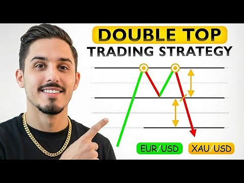 How to Trade Double Top in Forex – Simple Beginner Strategy (2025 Course + Market Analysis)