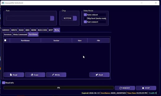 Unlocking Secure Device Partition Access with Anonyshu Tool