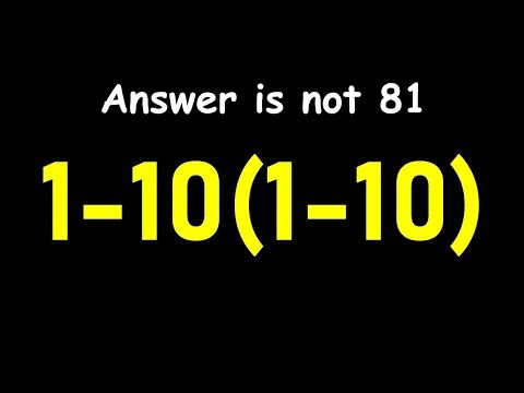 Maybe 1 in 10 People Can Solve This Math Problem