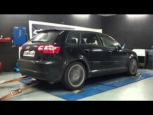 Reprogrammation moteur Audi A3 tdi 140cv @ 188cv dyno Digiservices