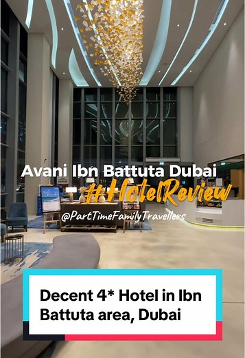 Avani Ibn Battuta Dubai Hotel Review: Executive Room Tour