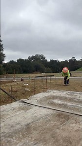Setting string line for a #concrete #ramp#sidewalk #construction #concreteeveryday #shorts