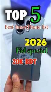 Top 5 Best Smartphones Under 20K in 2026 🔥 Eid Special Budget Phones!